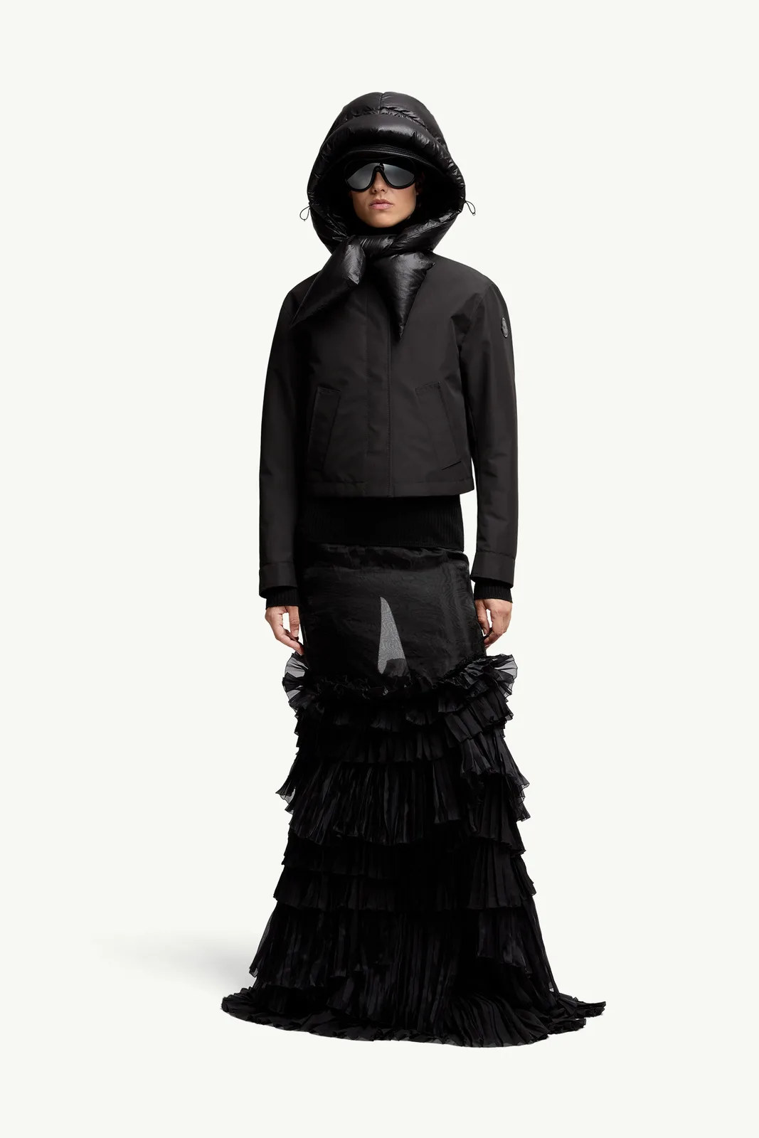 Moncler x EE72 by Edward Enninful Krovanh 쇼트 다운 재킷