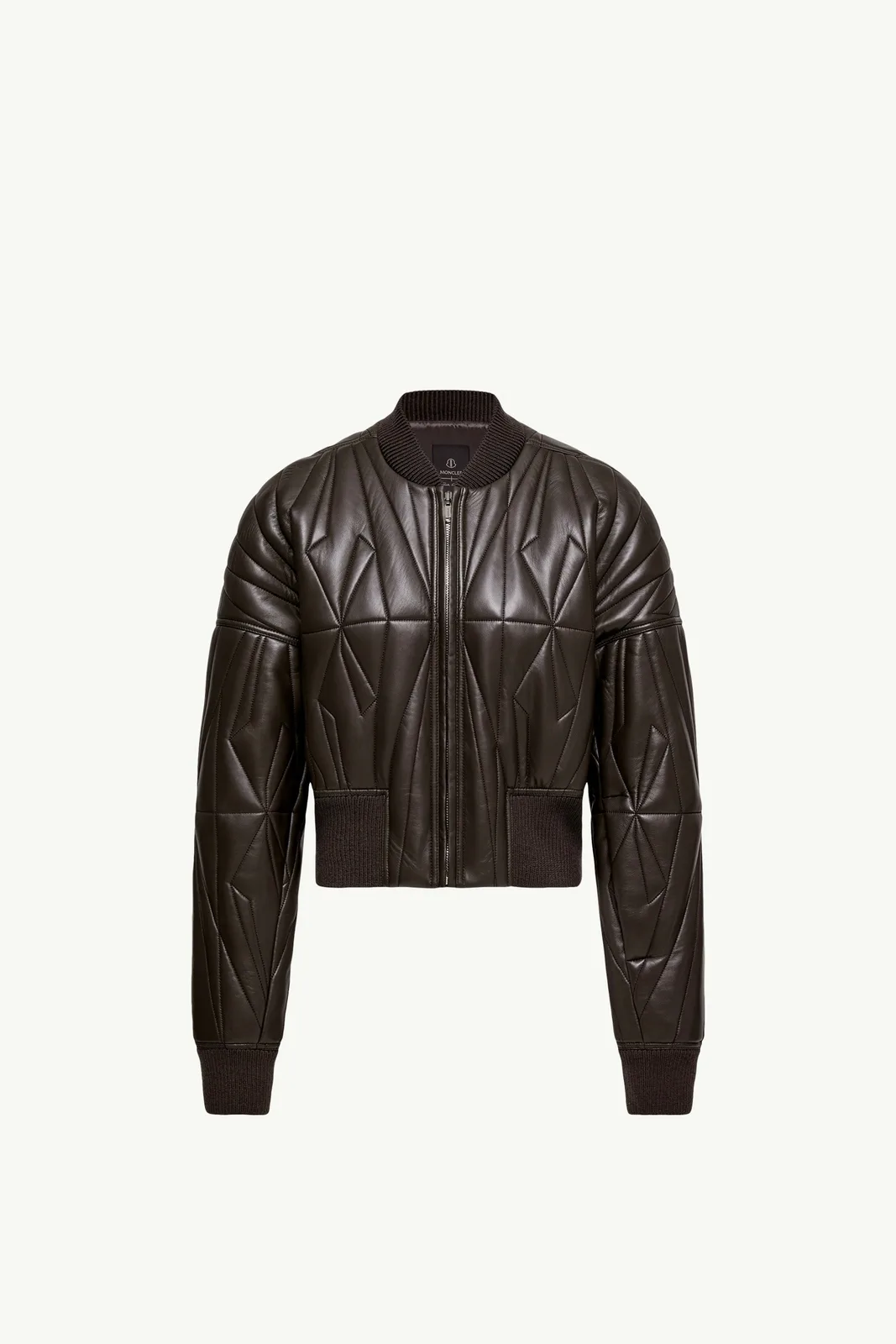 Moncler + Rick Owens Geocamo 나파 가죽 보머 재킷