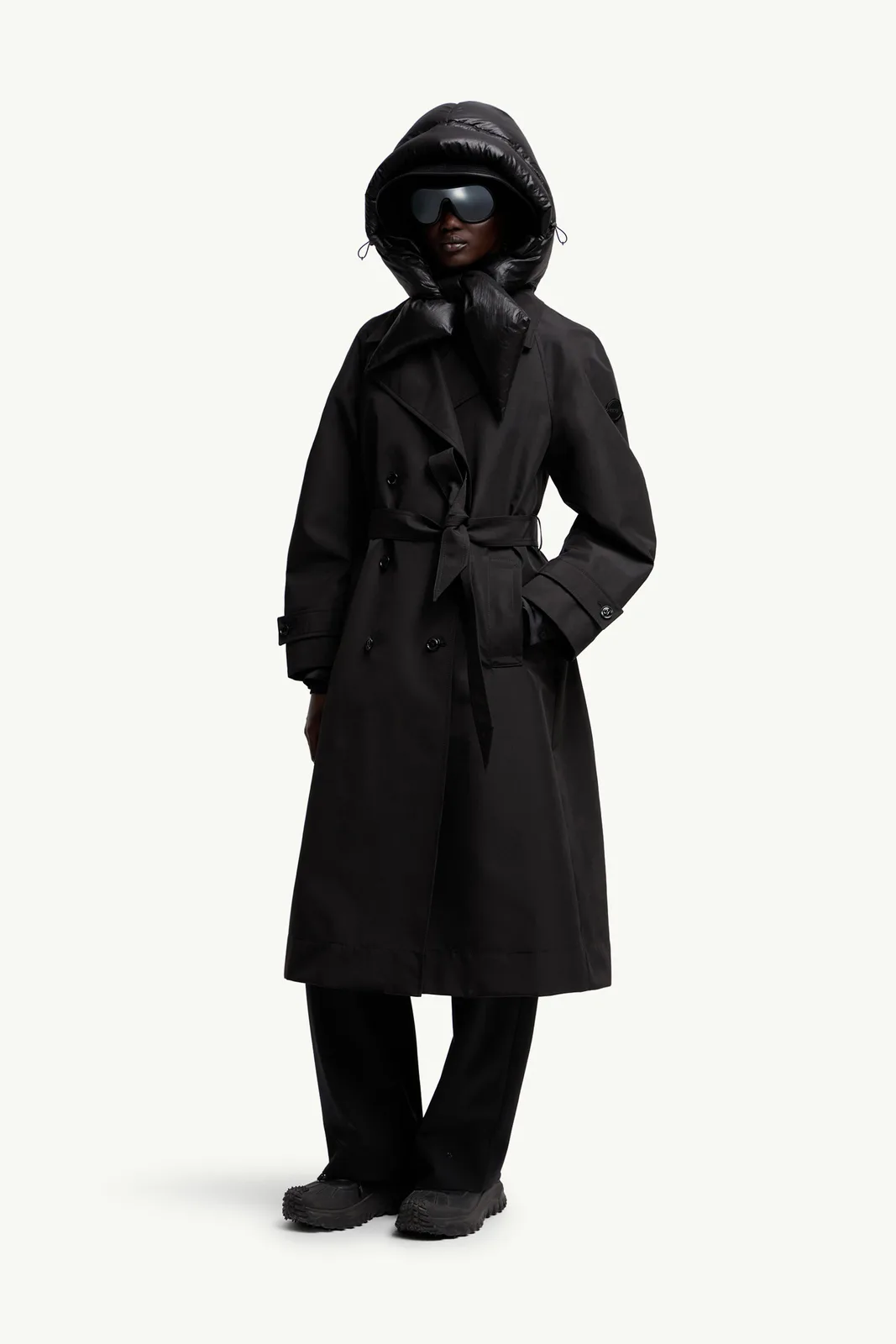Moncler x EE72 by Edward Enninful Zake 트렌치 코트