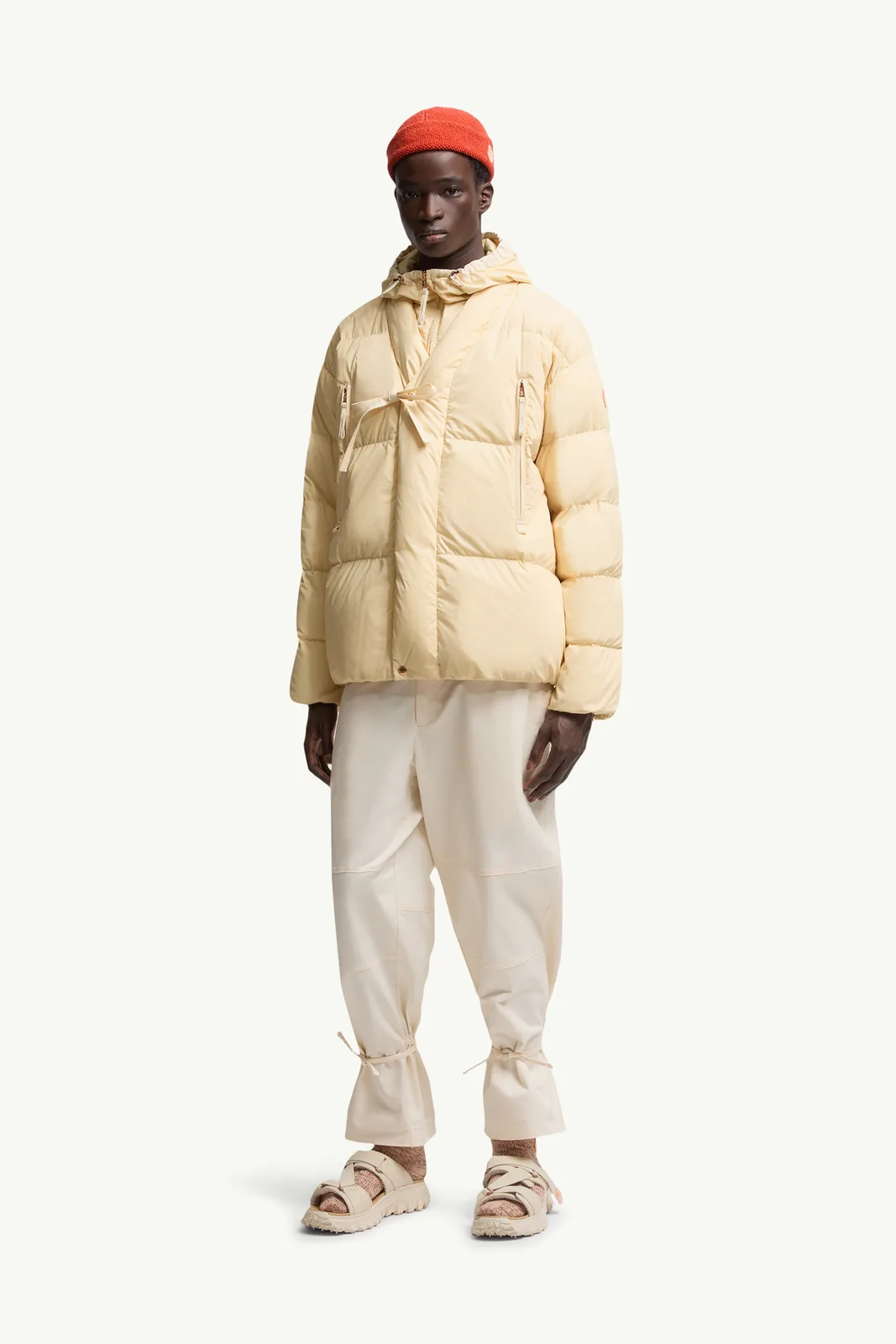 Moncler x Gilga Farm by Donald Glover Tangelo 쇼트 다운 재킷